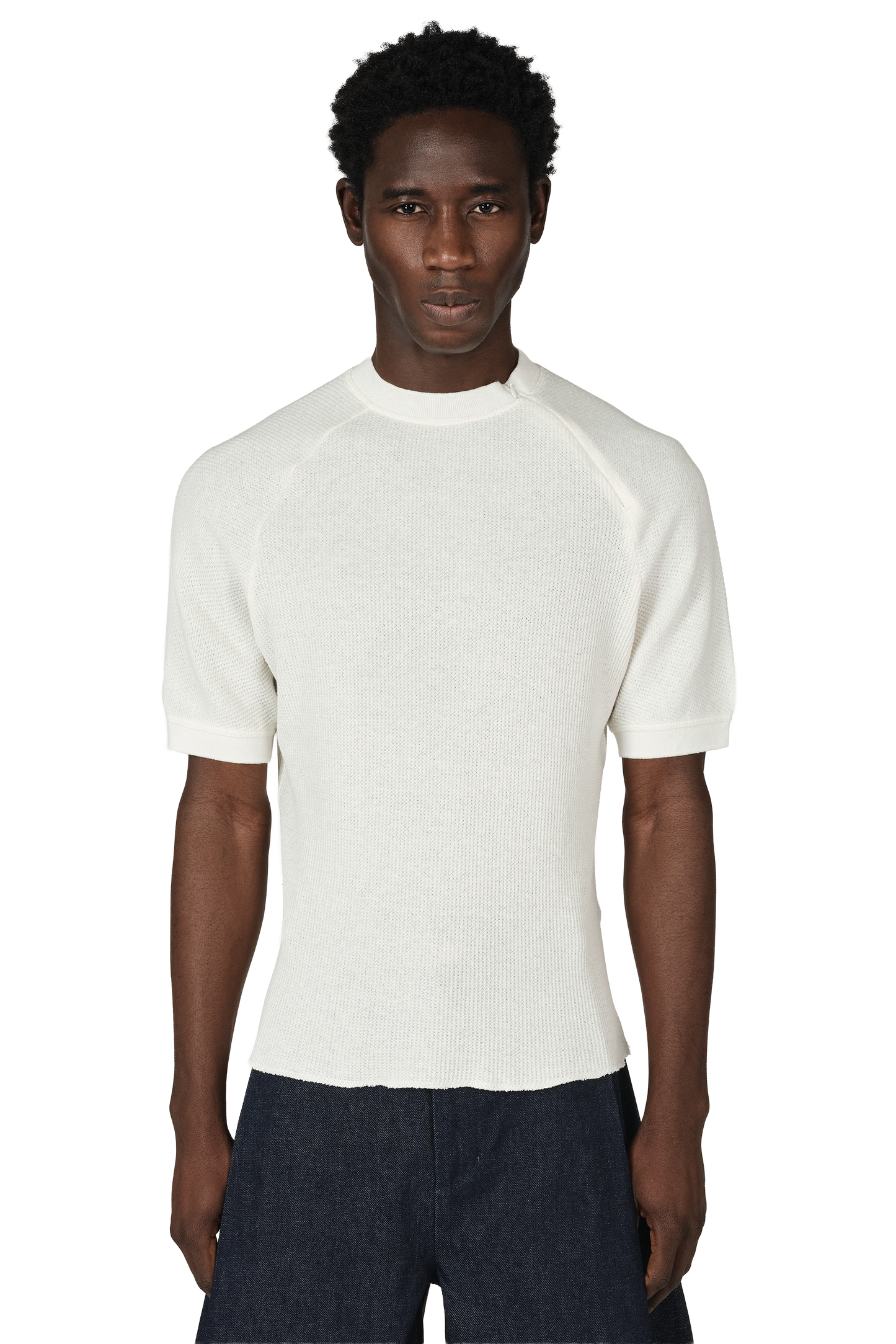 Henley Tee in Dove