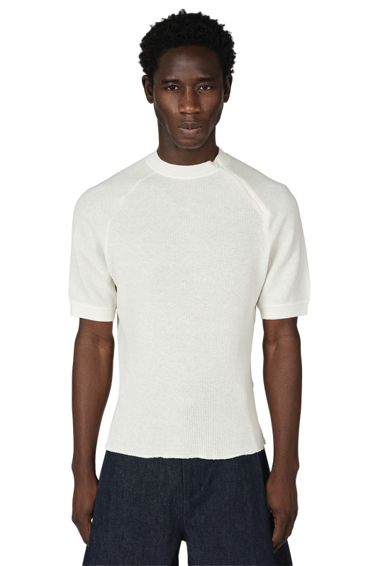 Henley Tee in Dove