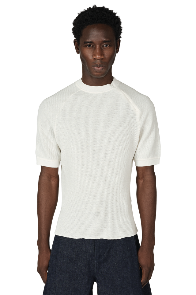 Henley Tee in Dove