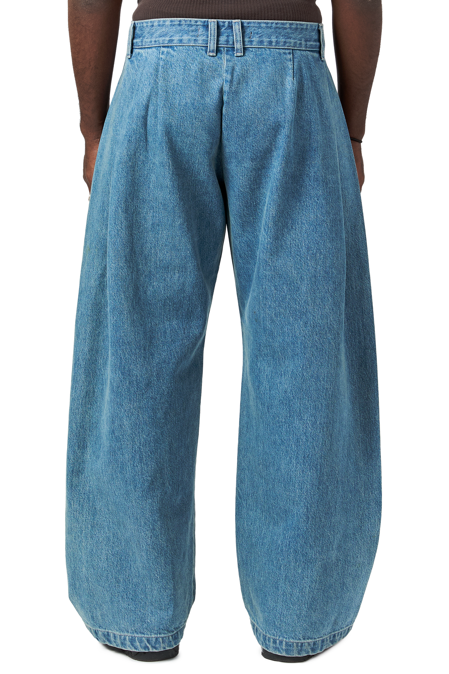 Denim 410 Bermuda Jeans in Vintage Tide Blue Wash