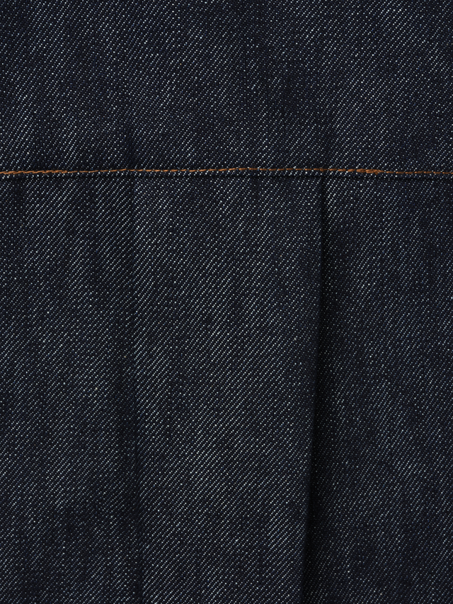 M5 Cuban Collar Shirt in Raw Indigo
