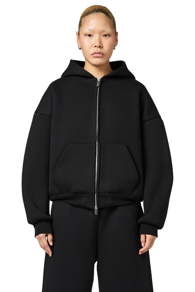 Black V2 Zipped Hoodie | Womens Tracksuit Hoodies Black V2 Zipped Hoodie | Womens Tracksuit Hoodies