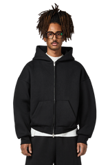 V2 Zipped Hoodie in Night