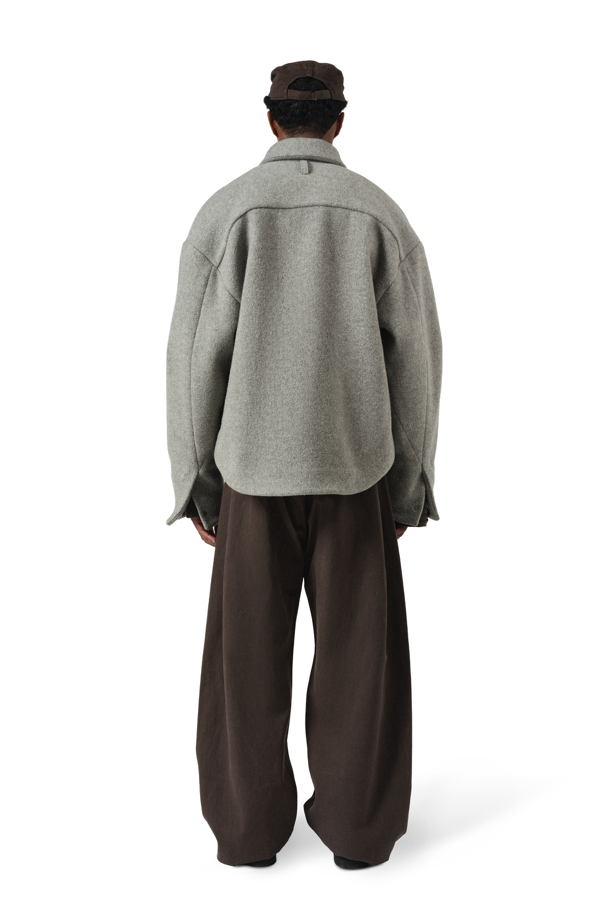 Wool Cove Jacket in Cloud