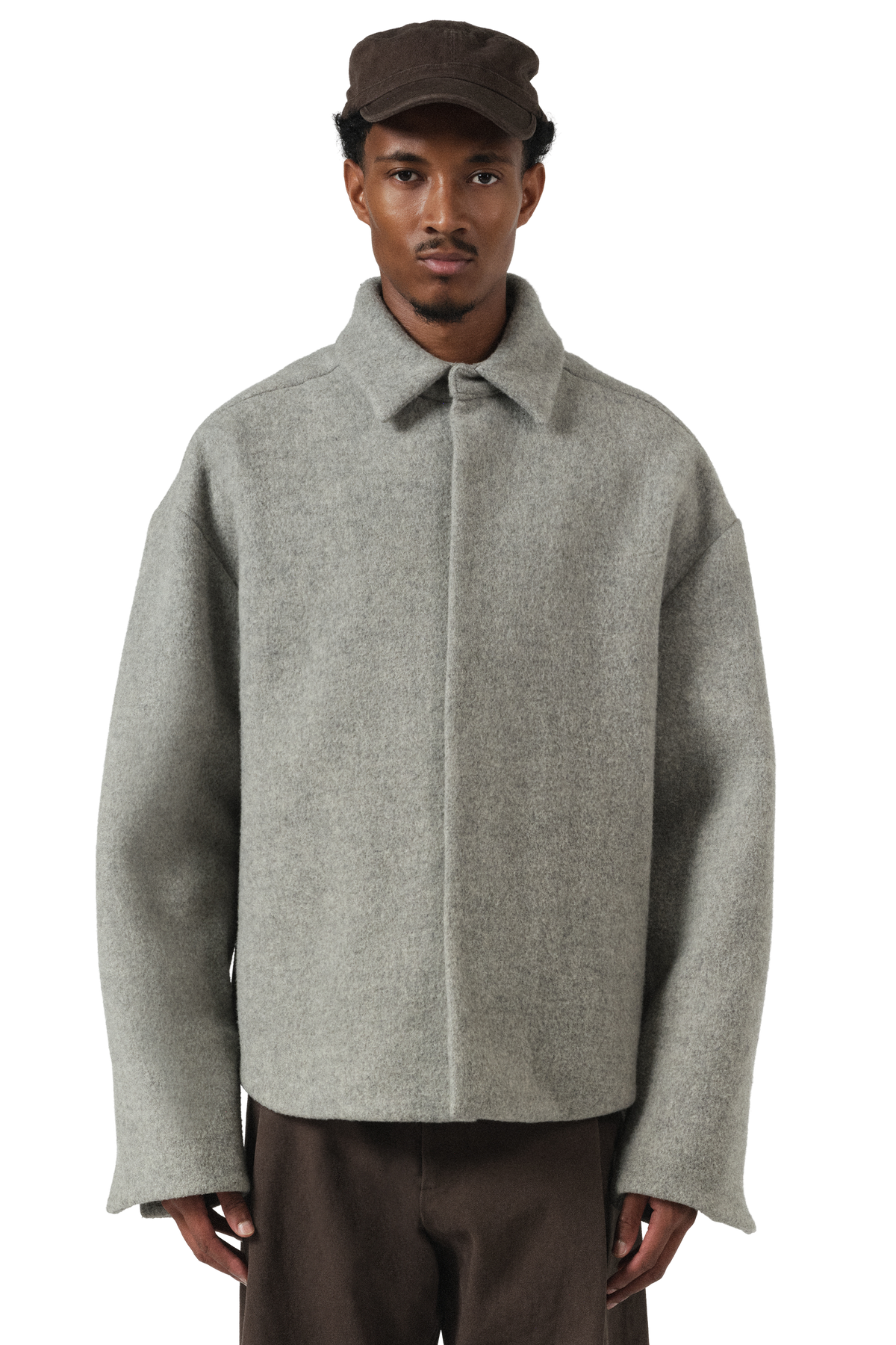Wool Cove Jacket in Cloud