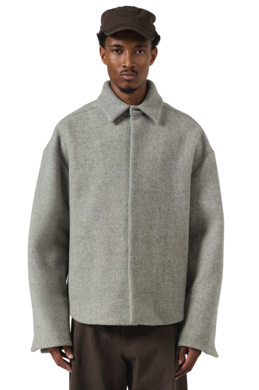 Wool Cove Jacket in Cloud