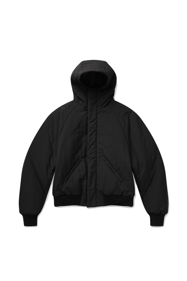 Orb Puffer Coat in Night