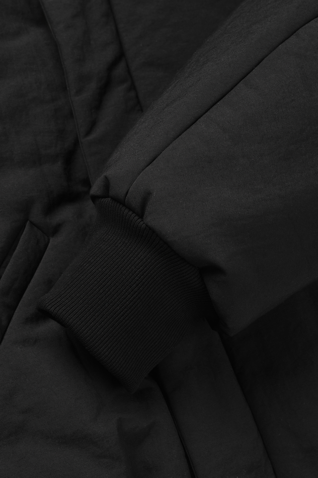 Orb Puffer Coat in Night