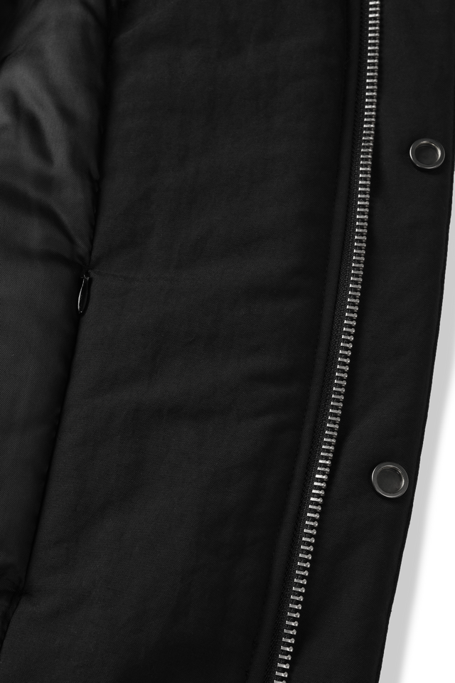 Orb Puffer Coat in Night