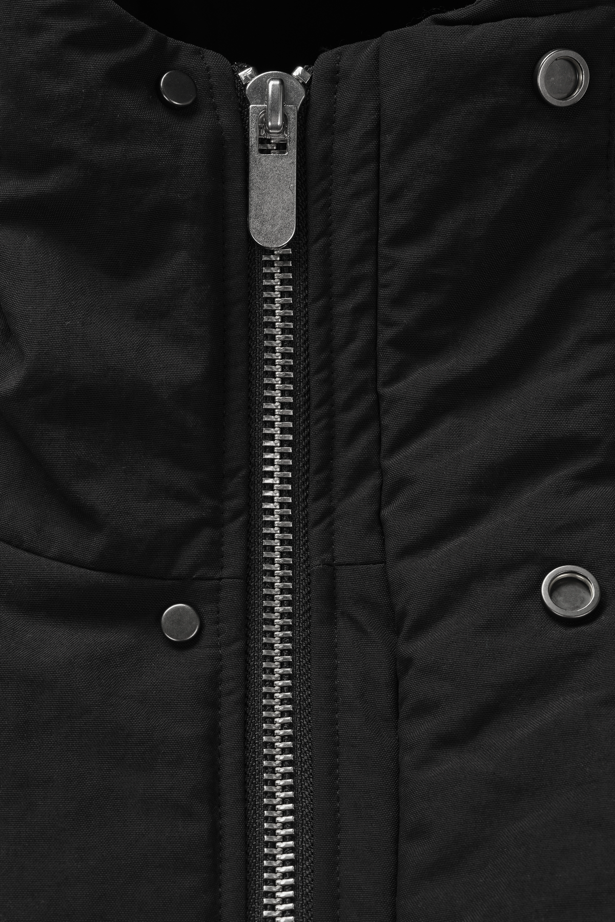 Orb Puffer Coat in Night