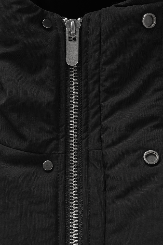 Orb Puffer Coat in Night