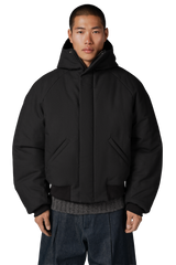 Orb Puffer Coat in Night