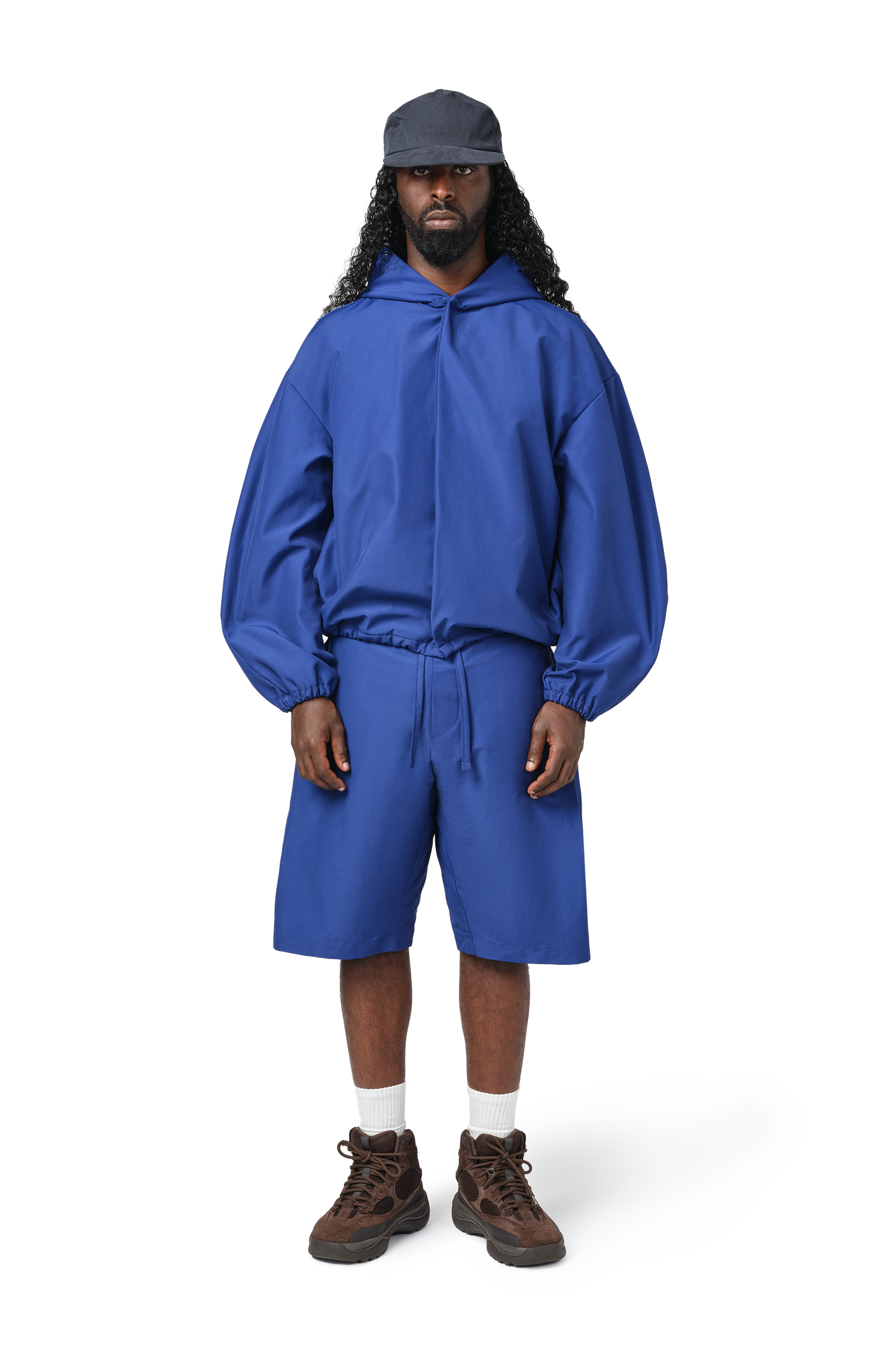 Orb Shell Shorts in Chemical Blue