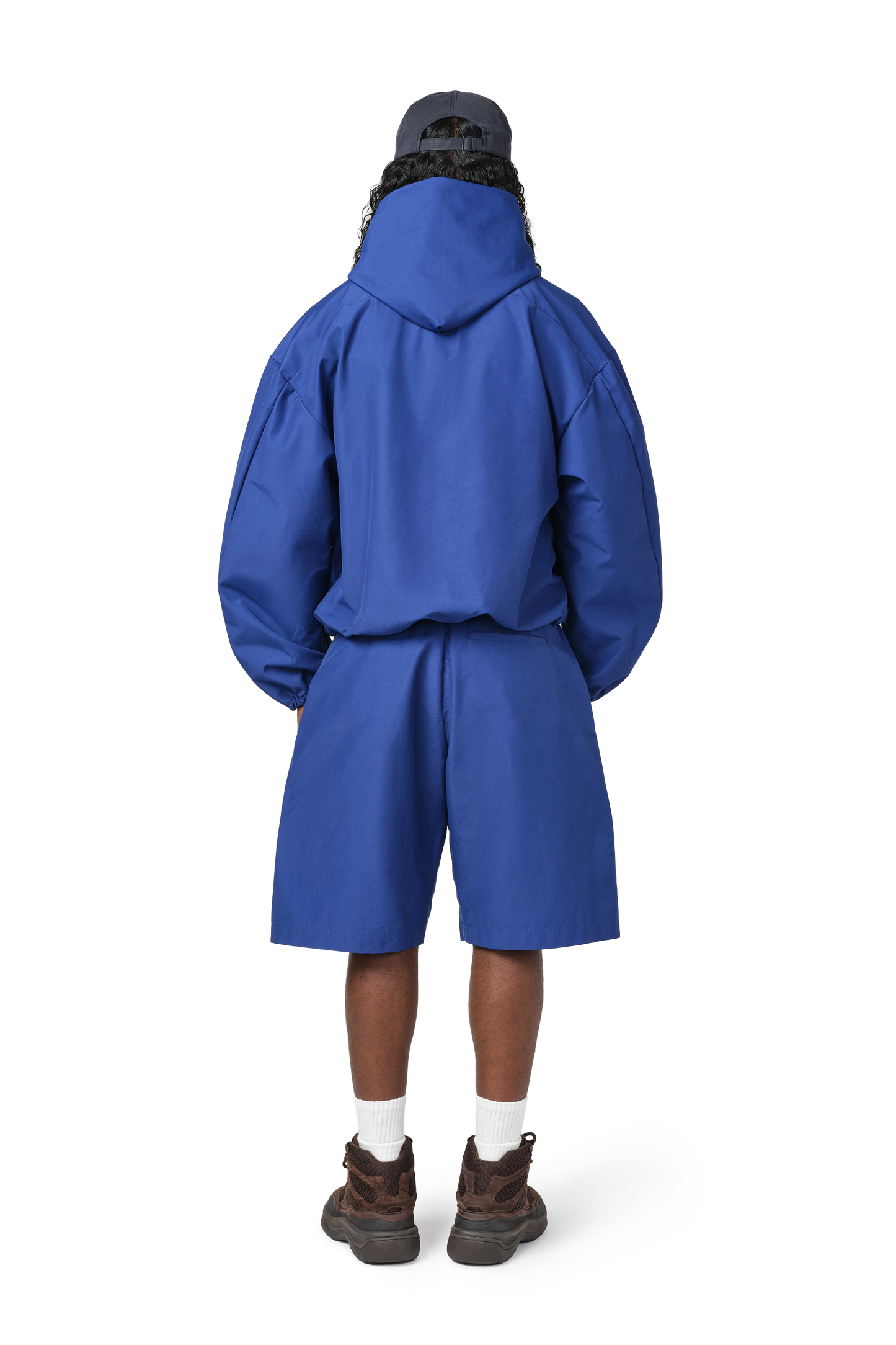 Orb Shell Shorts in Chemical Blue