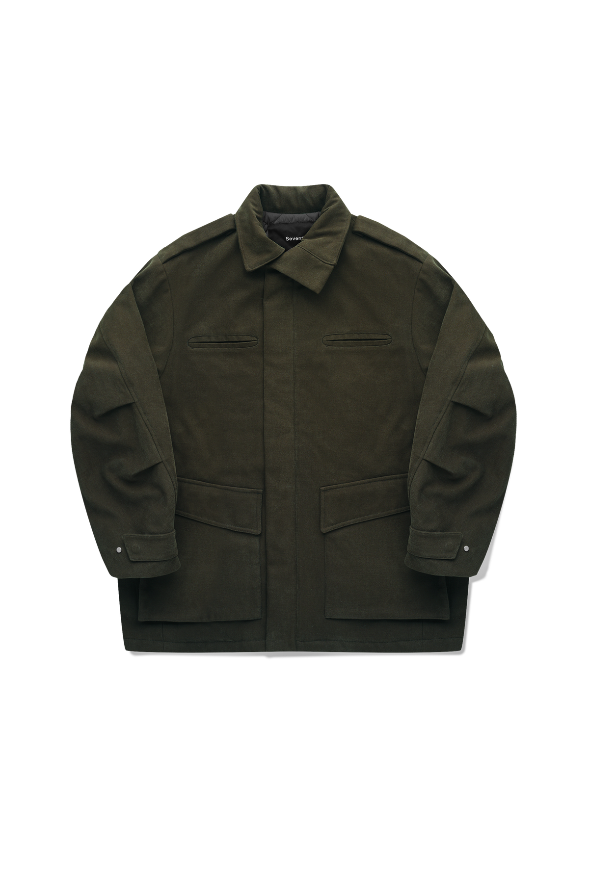 Pilot Parka Coat in Thyme