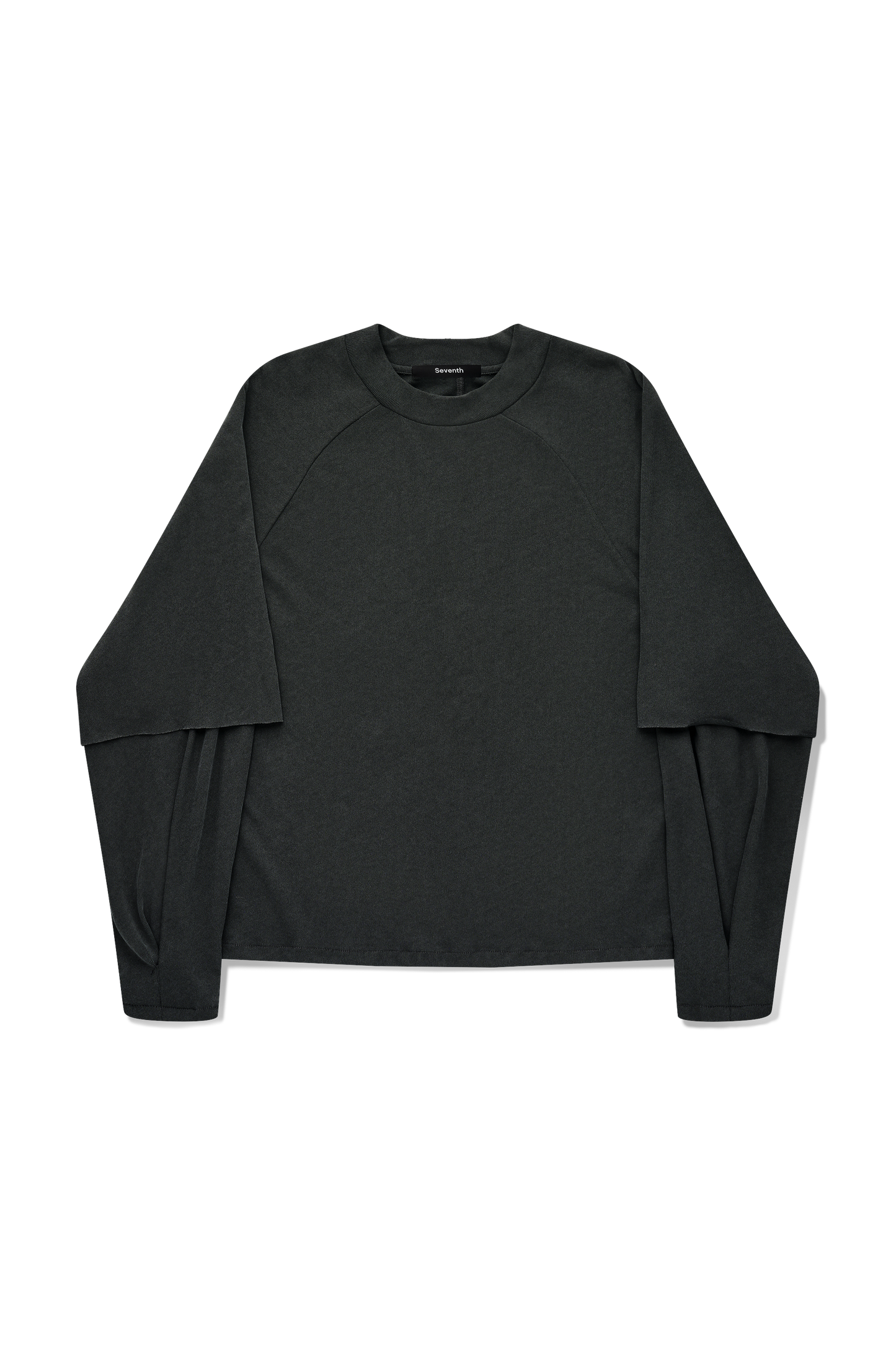 Raglan Layered Top in Cave