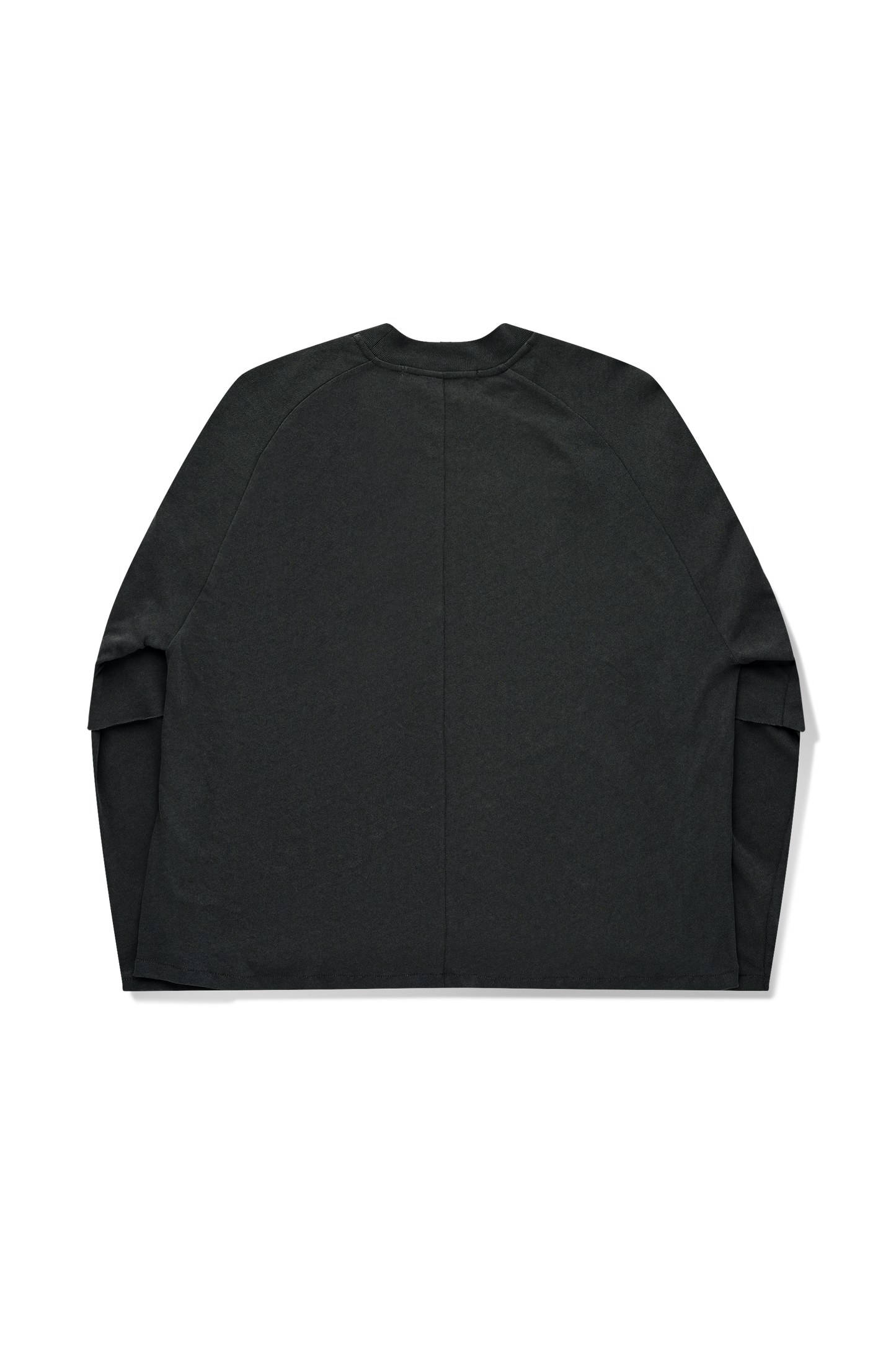 Raglan Layered Top in Cave