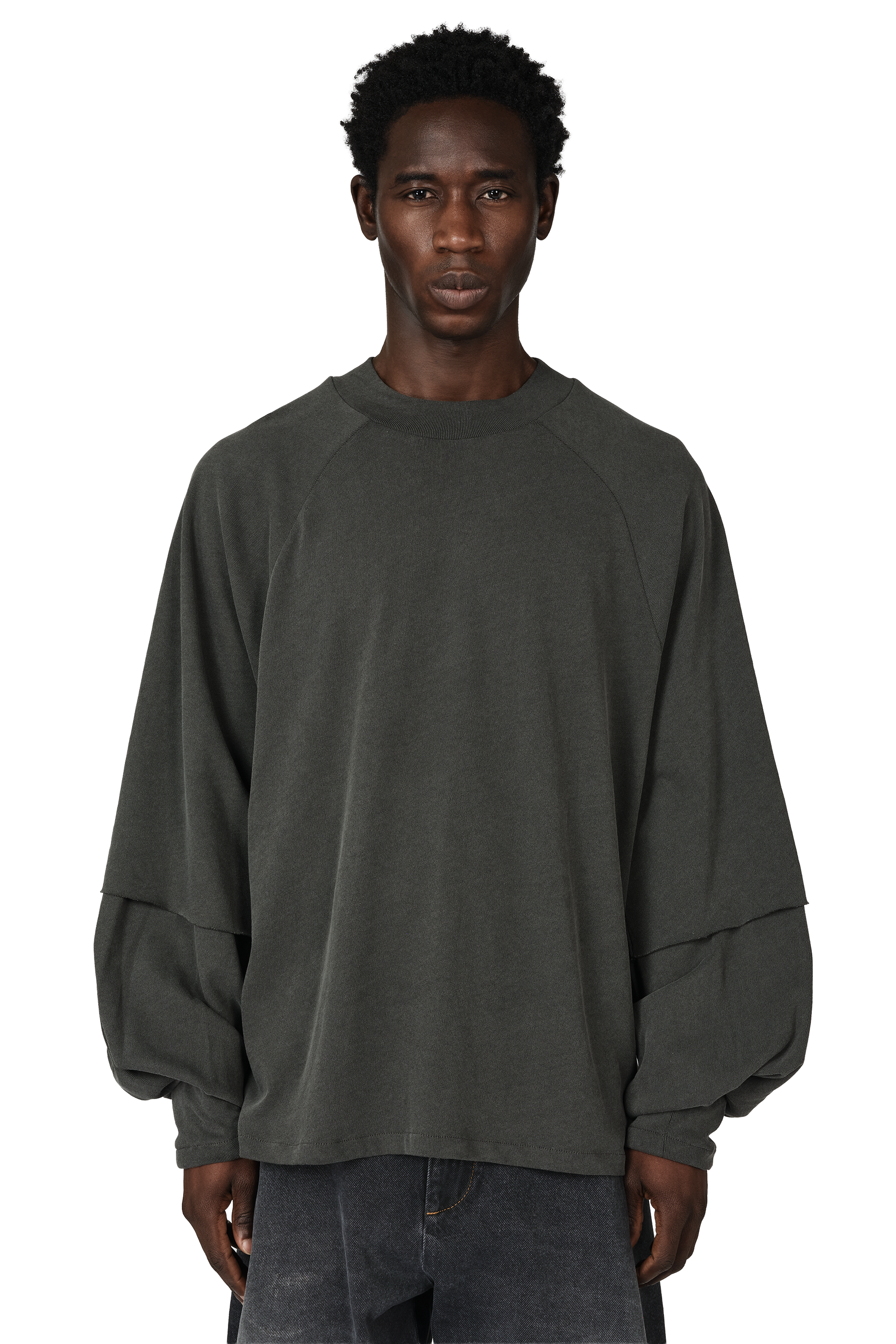 Raglan Layered Top in Cave – Seventh Raglan Layered Top in Cave – Seventh