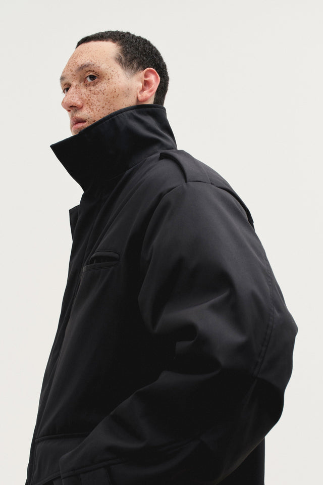 Pilot Parka Coat in Night