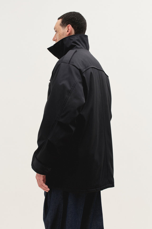 Pilot Parka Coat in Night