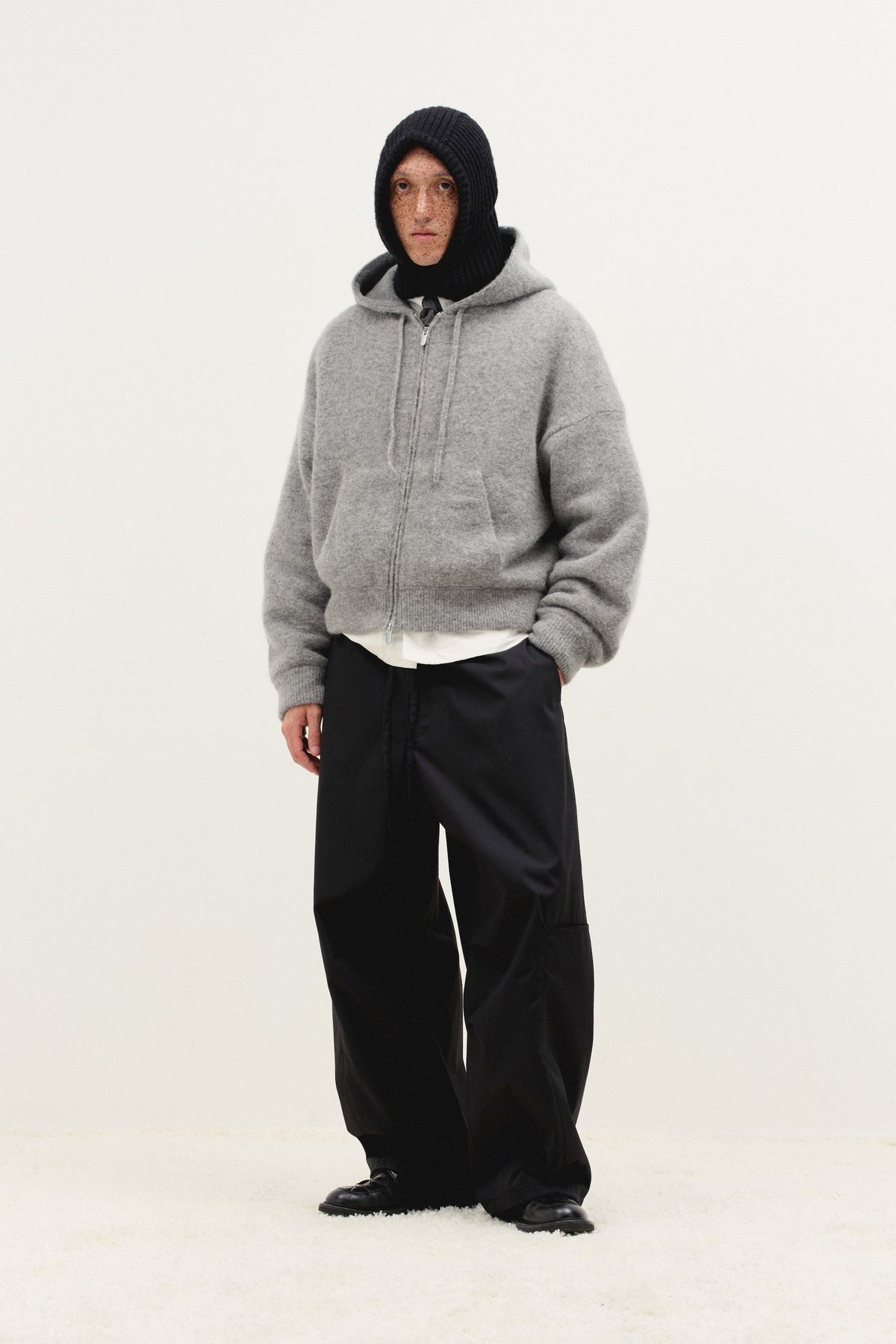 Alpaca Knit V2 Jacket in Alpaca Cloud