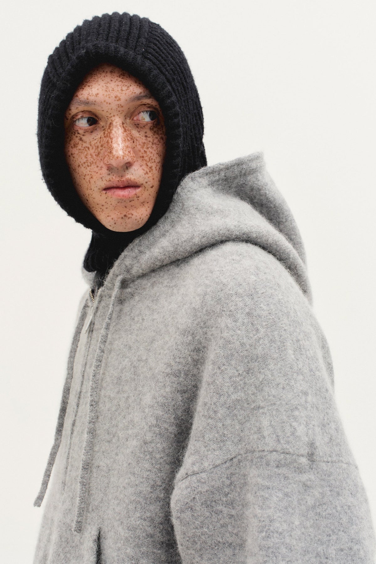 Alpaca Knit V2 Jacket in Alpaca Cloud