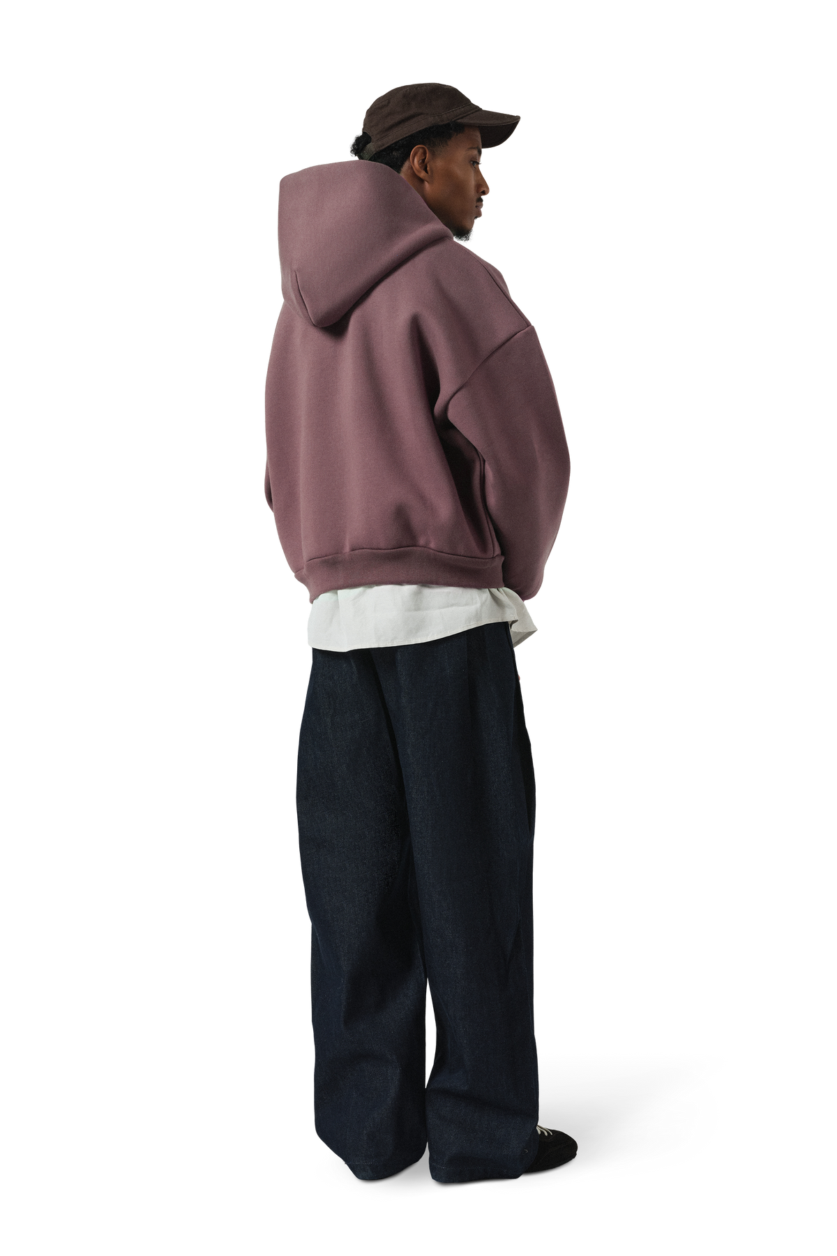 V2 Zip Hoodie in Cranberry