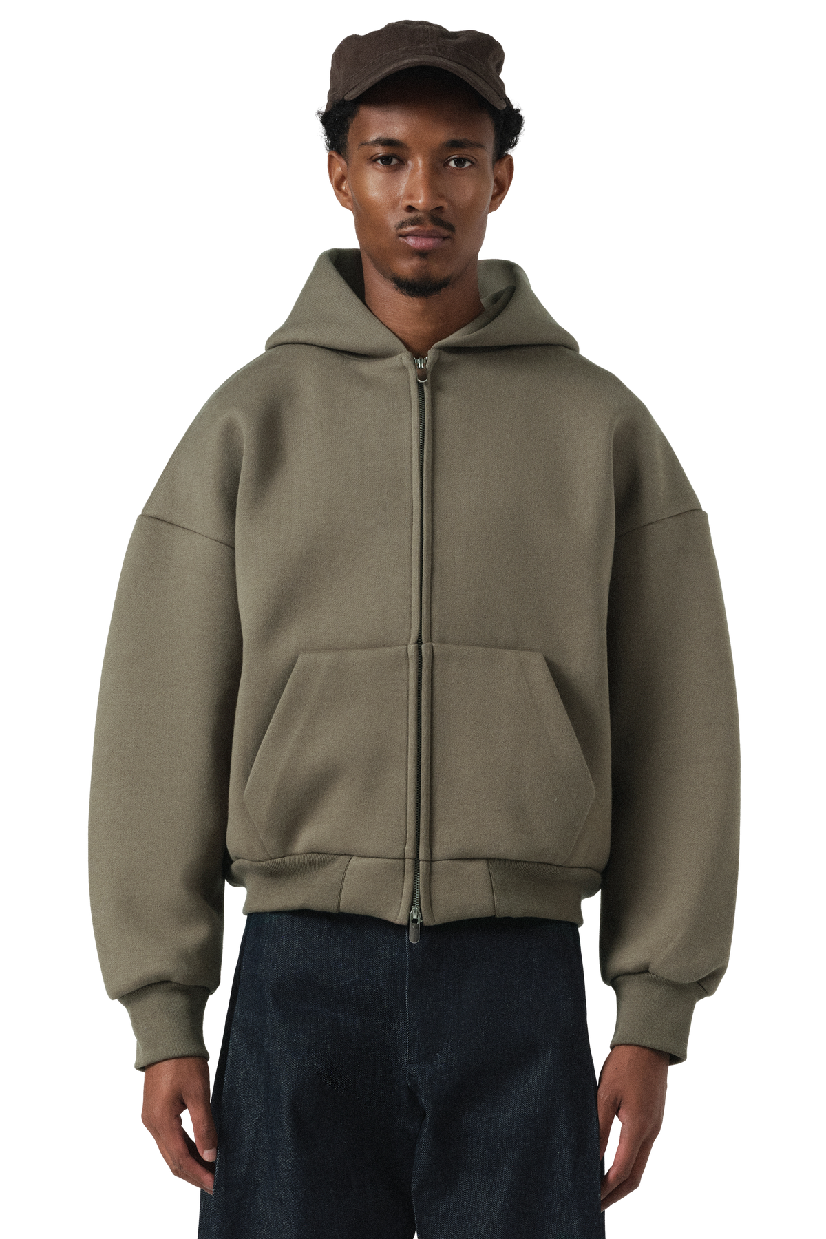 V2 Zip Hoodie in Dune