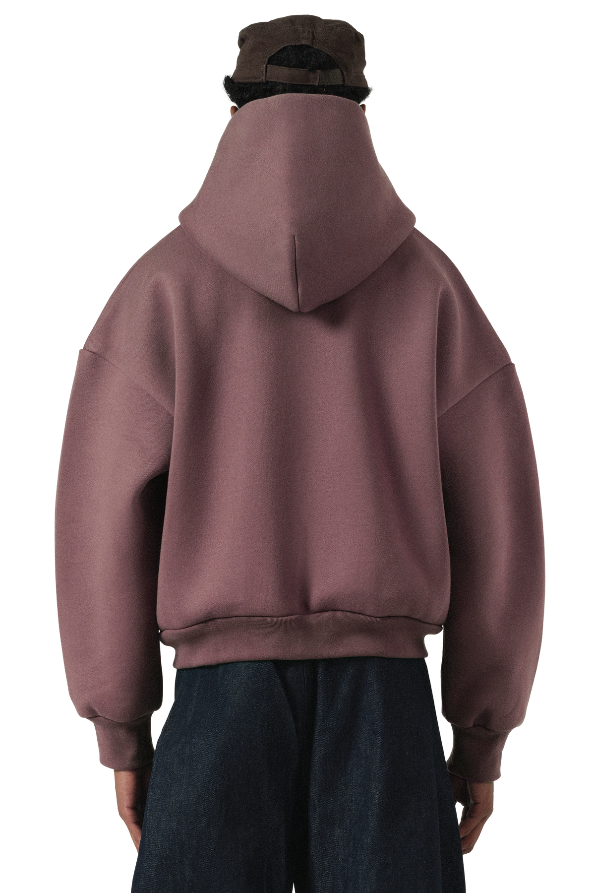 V2 Zip Hoodie in Cranberry