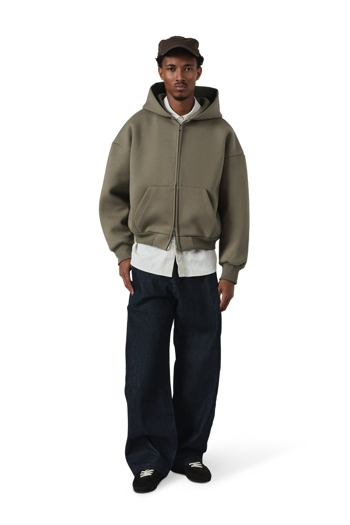 V2 Zip Hoodie in Dune
