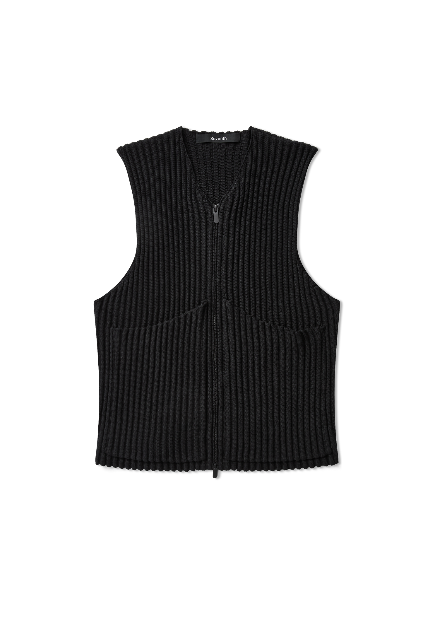 Ribbed Utility Vest in Night