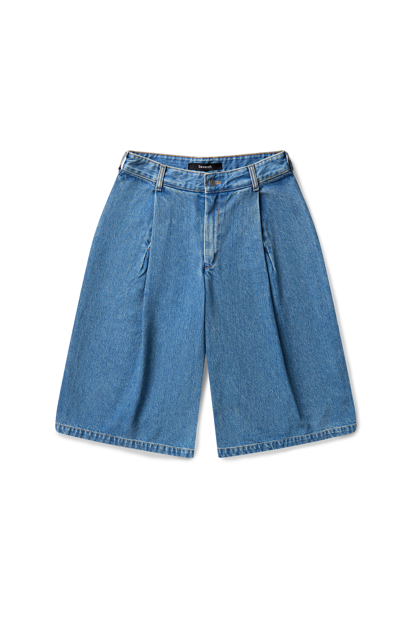 Denim 410 Bermuda Jorts in Vintage Tide Blue Wash