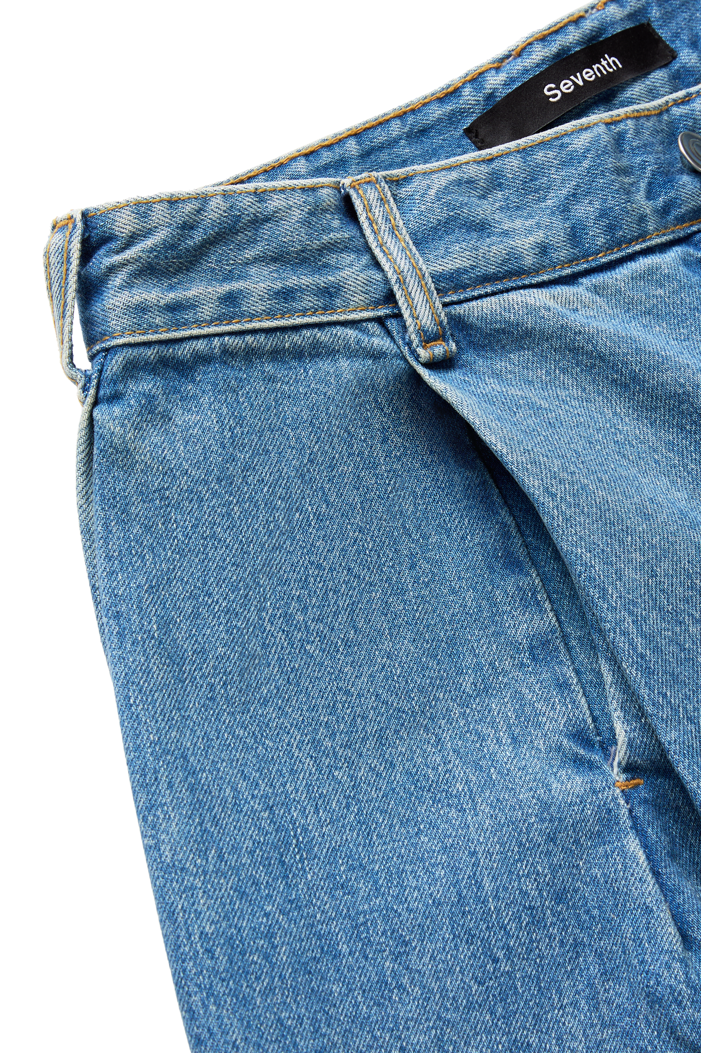 Denim 410 Bermuda Jorts in Vintage Tide Blue Wash