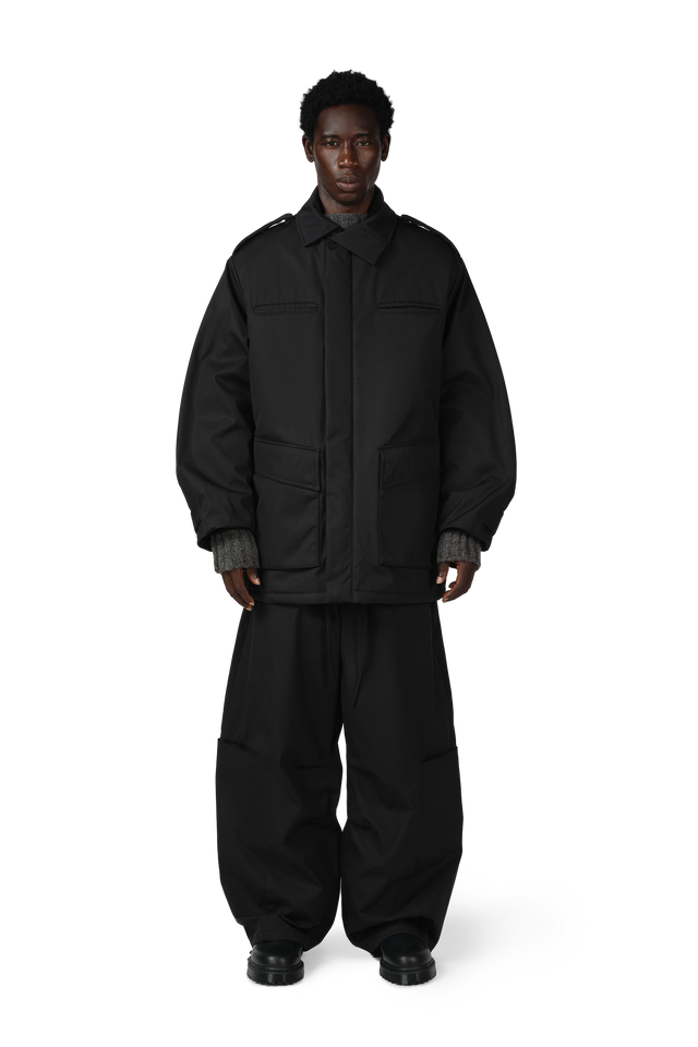 Pilot Parka Coat in Night