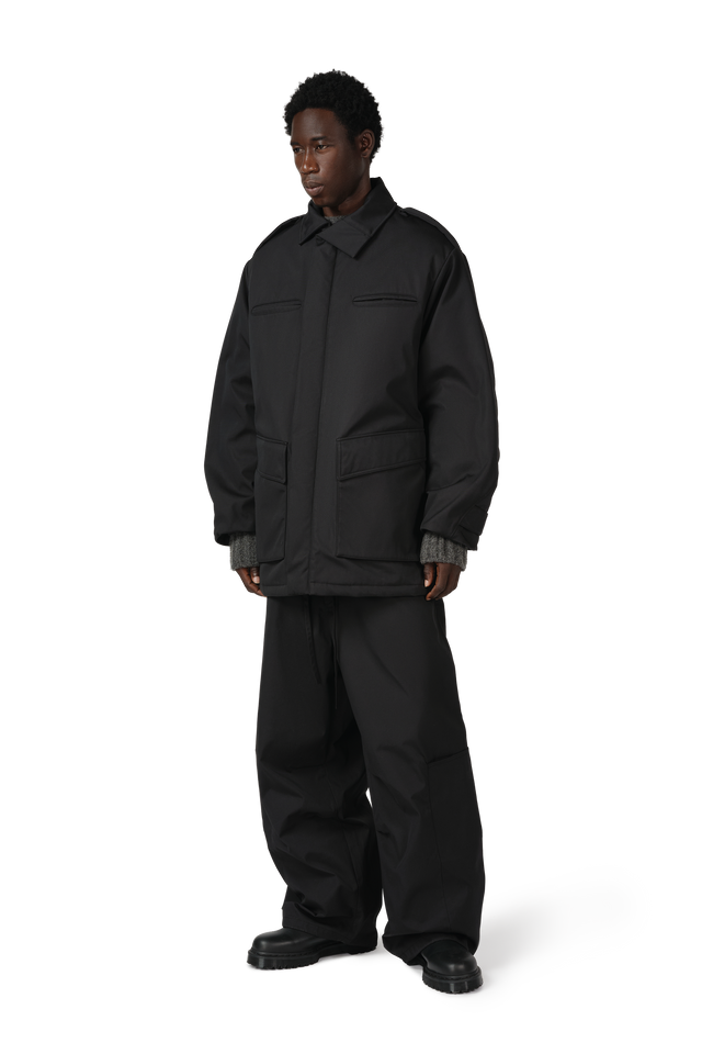 Pilot Parka Coat in Night