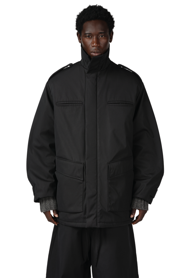 Pilot Parka Coat in Night