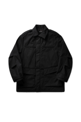 Pilot Parka Coat in Night