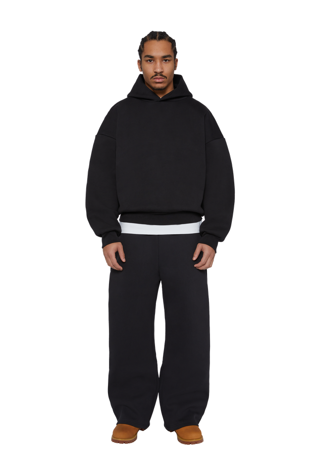 Night V2 Stacks | Men's Black Sweatpants | Seventhstores Night V2 Stacks | Men's Black Sweatpants | Seventhstores