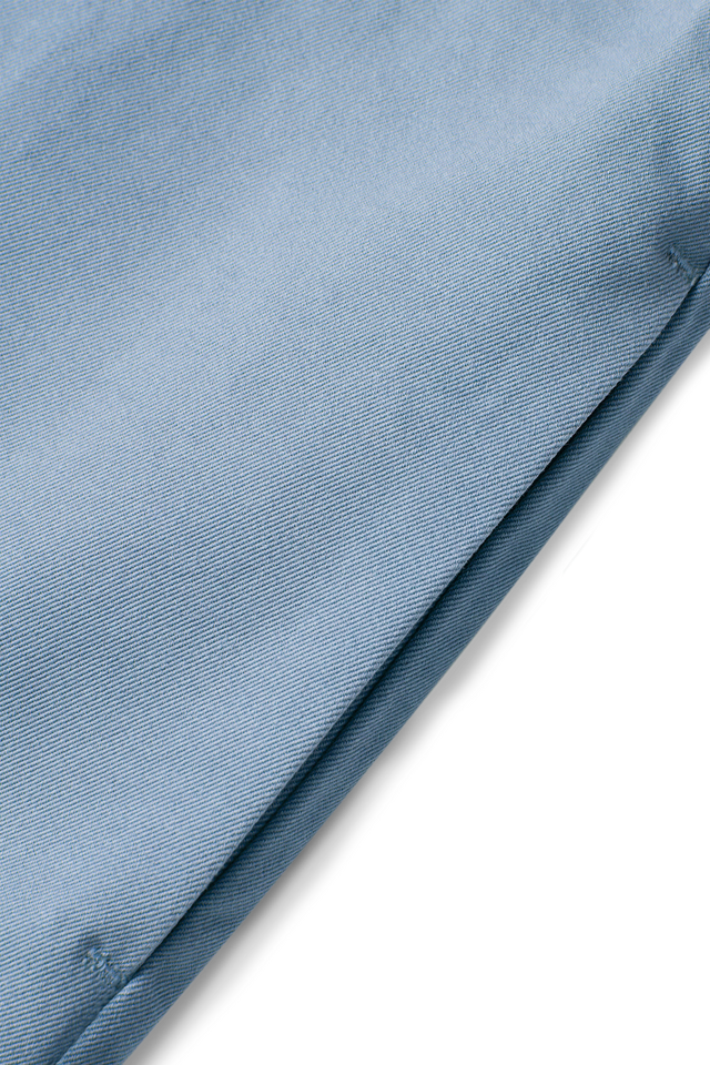 M5 Cuban Collar Shirt in Azure Blue