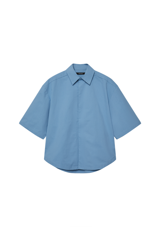 M5 Worker Shirt in Azure Blue