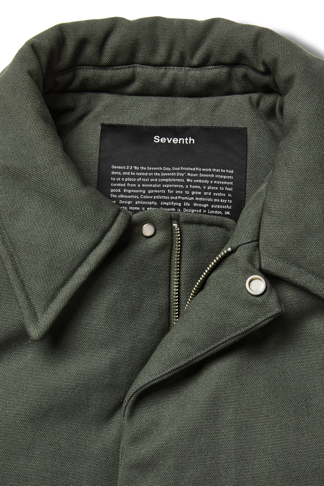 Canvas Aero Coat in Thyme