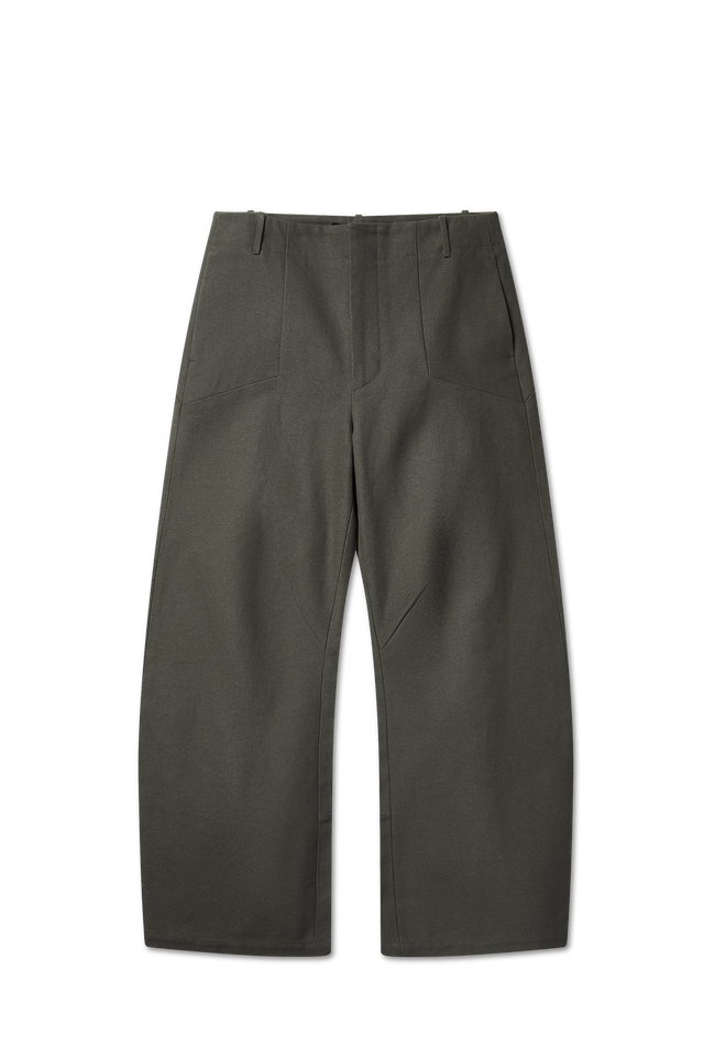 Canvas Workwear Pant in Thyme