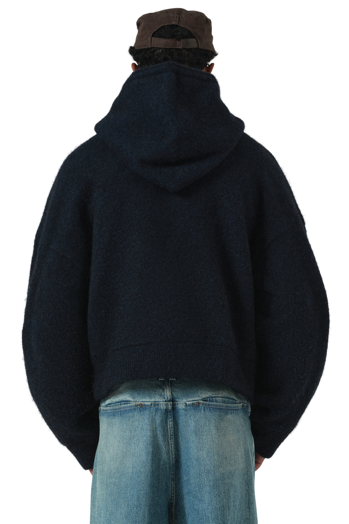 Alpaca Knit V2 Jacket in Indigo