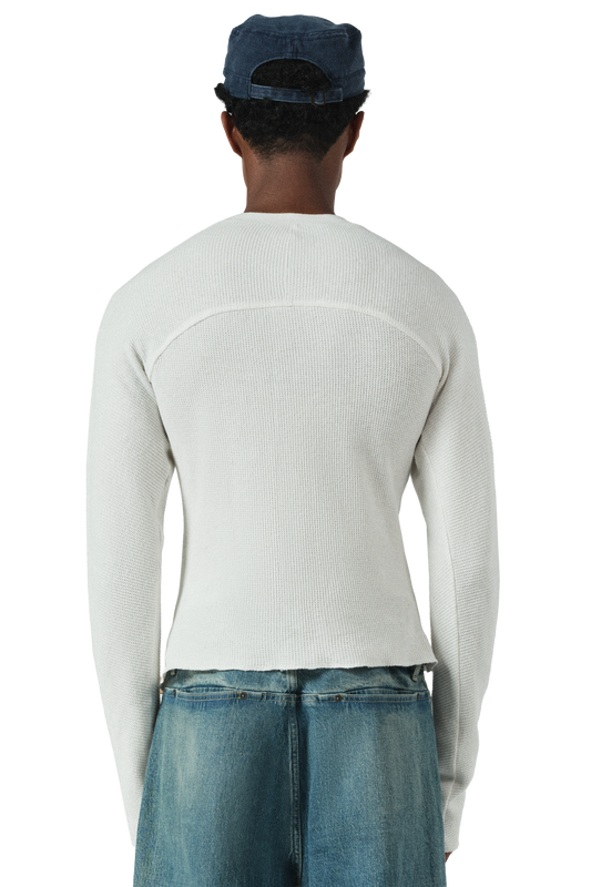 Henley Longsleeve in Dove