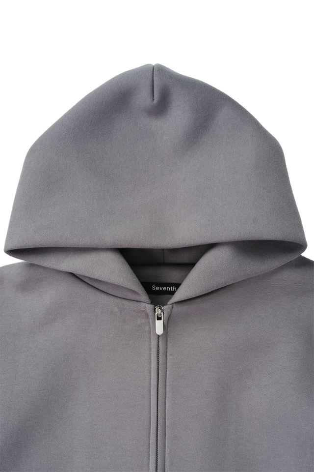 V2 Zipped Hoodie in Powder Blue