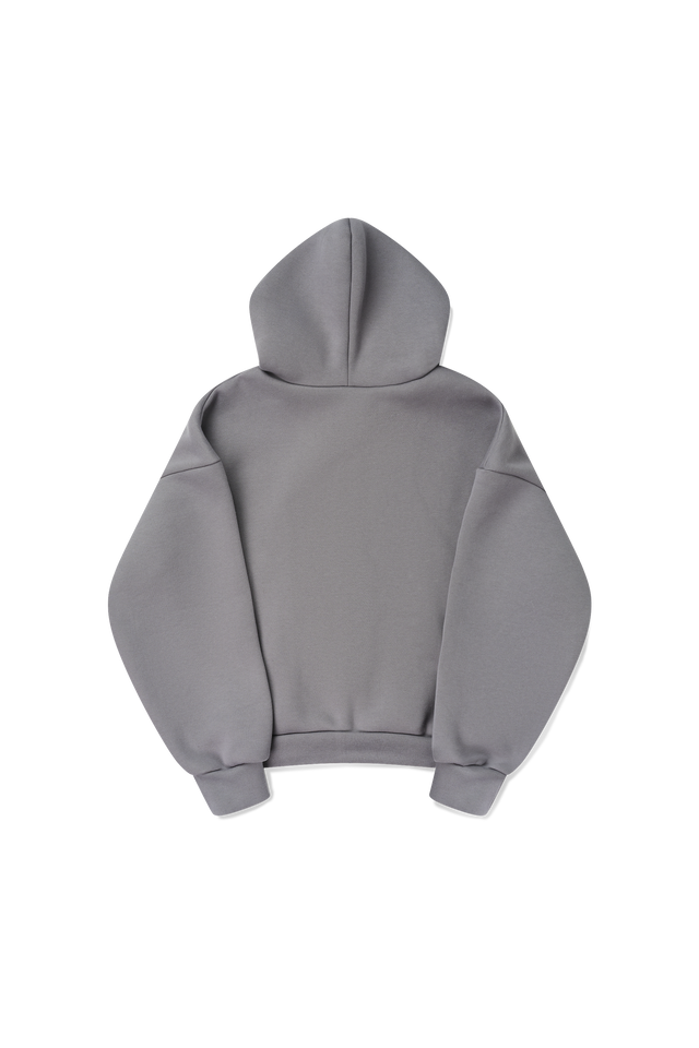 V2 Zipped Hoodie in Powder Blue
