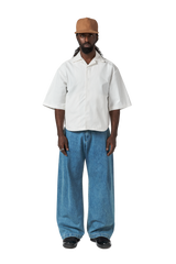 M5 Cuban Collar Shirt in Dove