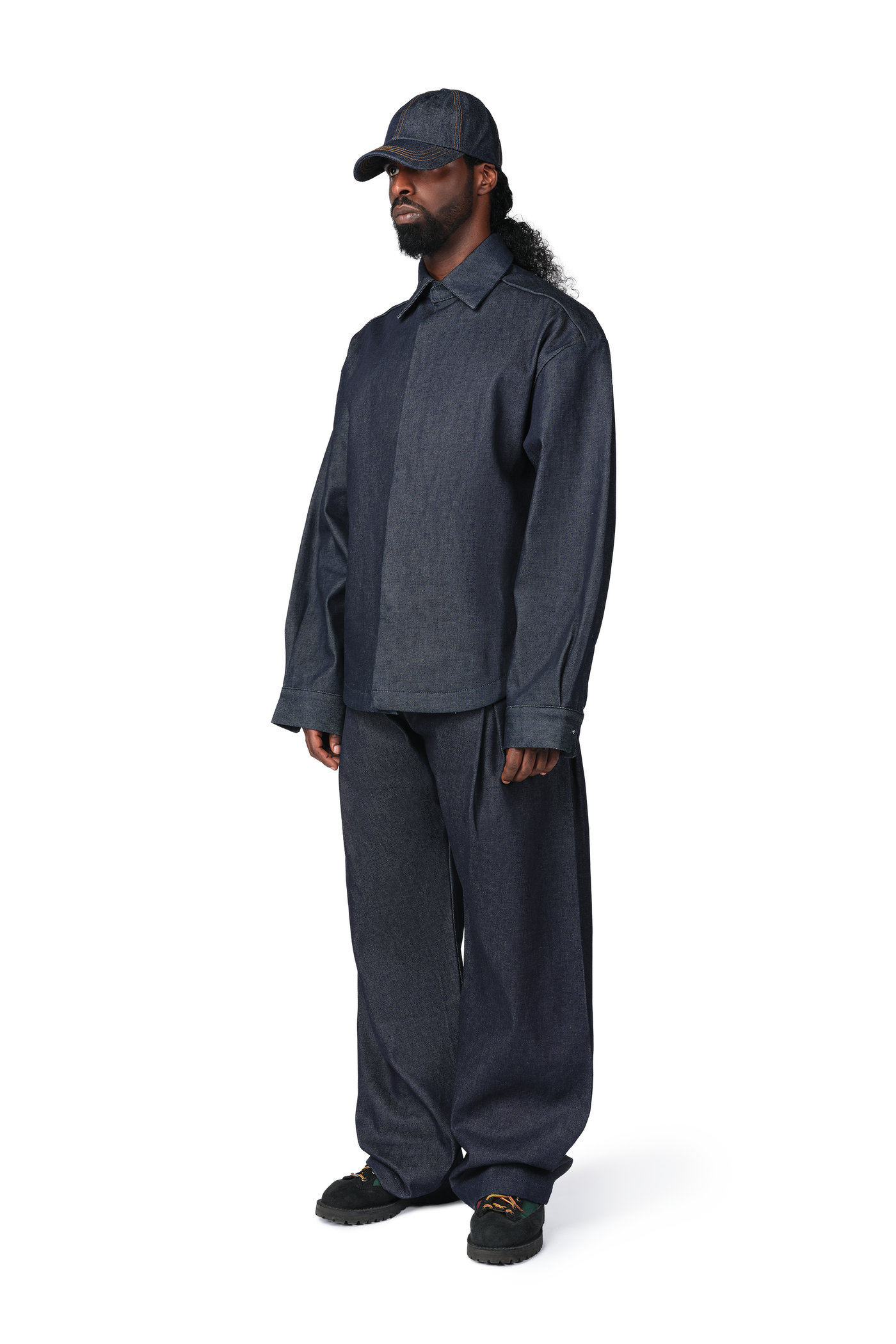 【INDIGO】Denim bermuda pants Denim 440 Bermuda Jeans in Indigo